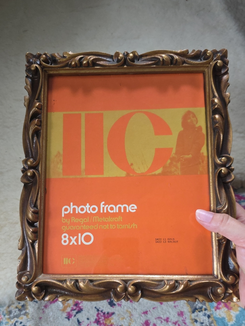 2 Ornate Gold Photo Frame - 8x10 - Gold